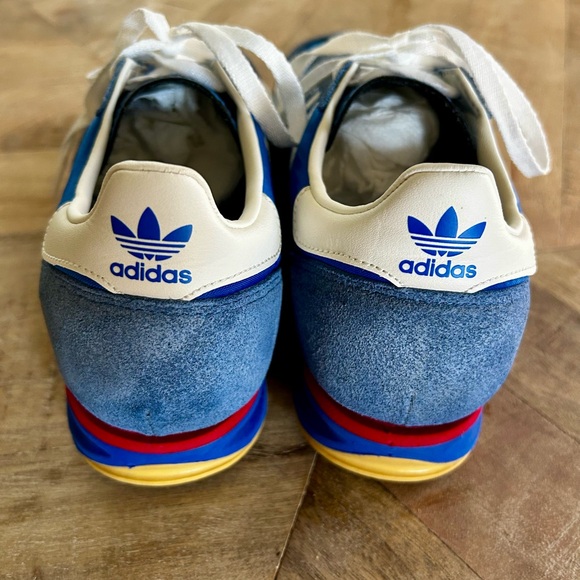 adidas SL 72 RS Blue, white, red, sz 8 M - Picture 6 of 7
